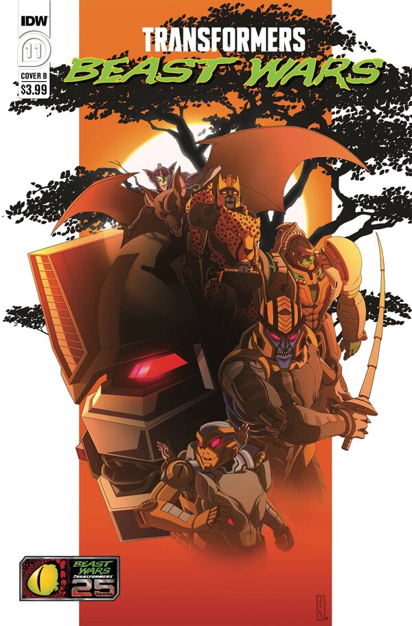 Transformers Beast Wars 11 Comic Cover Art By Sid Venblu, John Yurcaba, Brenda Chi  (1 of 3)